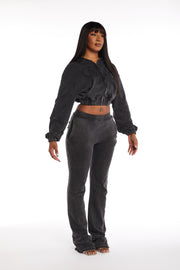 'CAS GURL' Track Pants (PETITE)