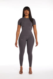 'ZARIAH' Leggings in Ash (PRE-ORDER)