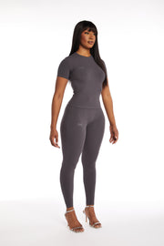 'ZARIAH' Leggings in Ash (PRE-ORDER)
