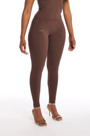 'ZARIAH' Leggings in Mocha (PRE-ORDER)