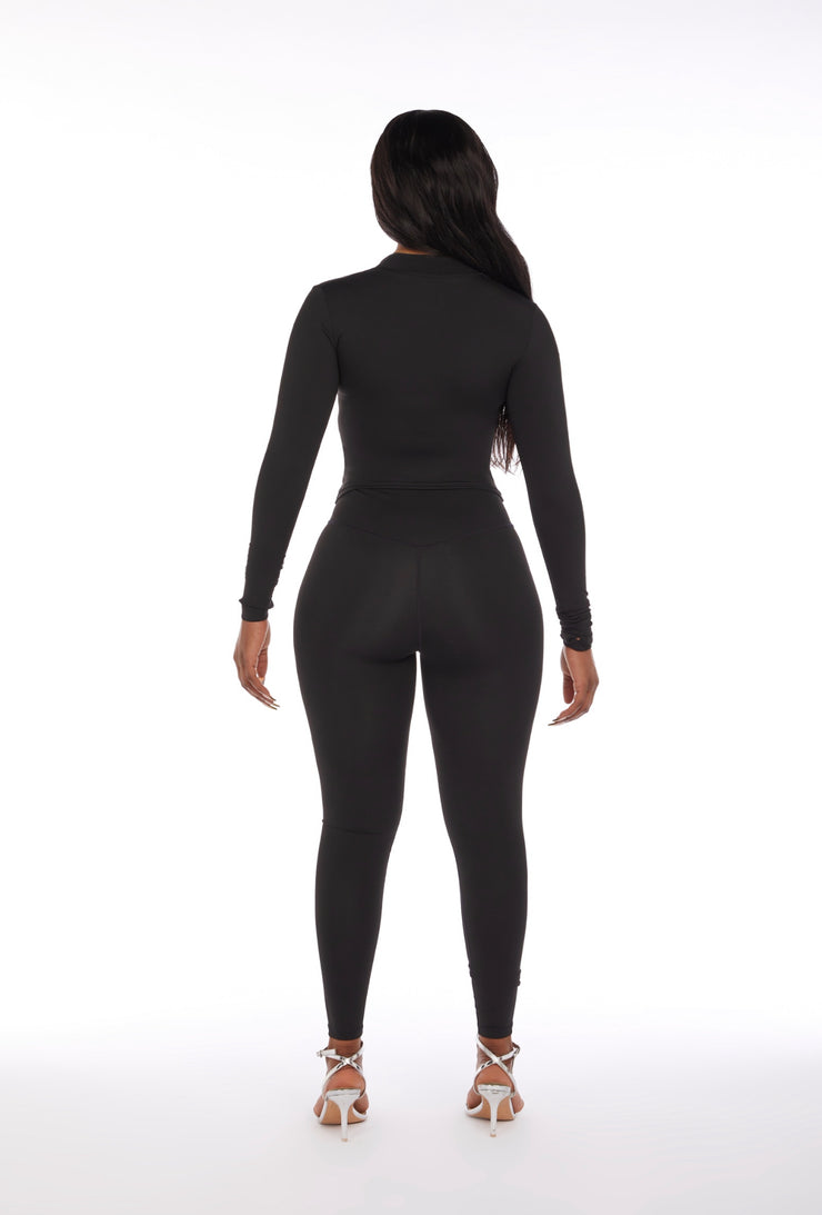 ‘CAS’ Leggings Black (PETITE)