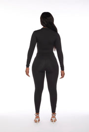 ‘CAS’ Leggings in Black (TALL)
