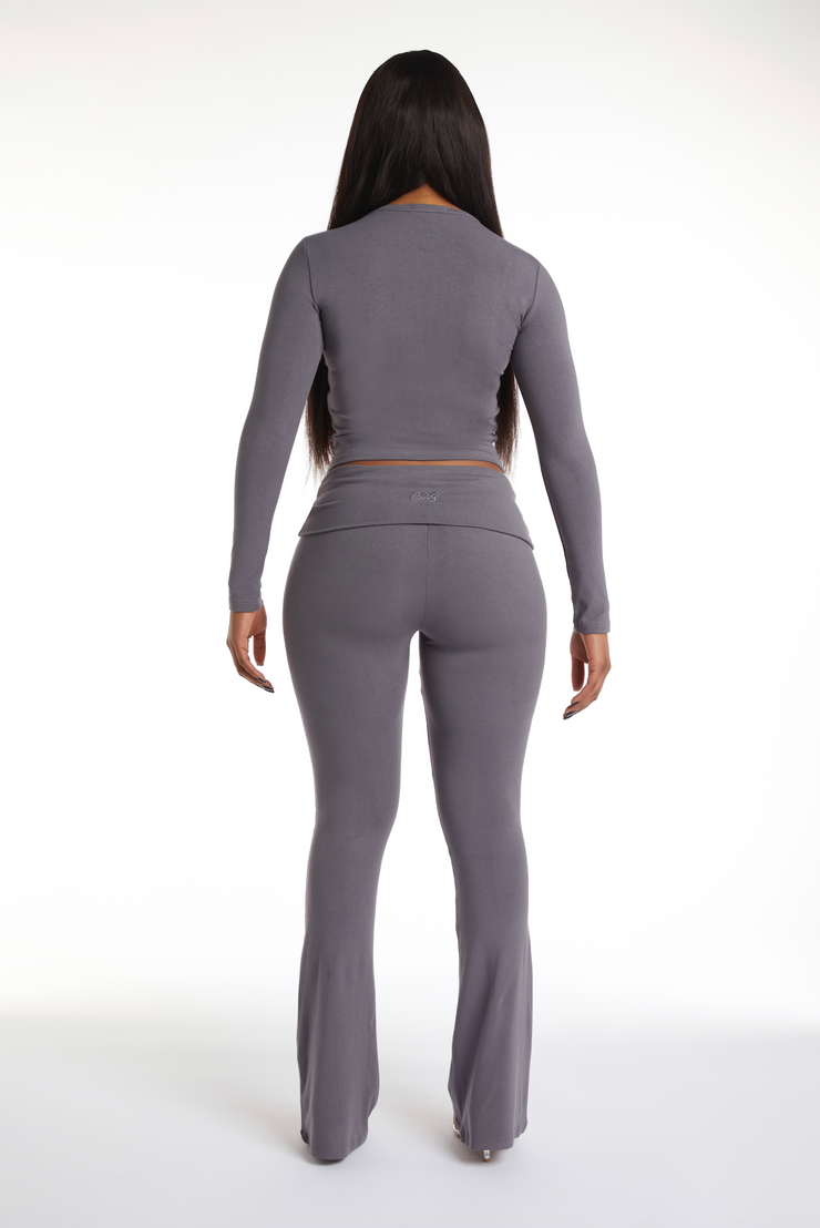 ‘MONET’ Fold Over in Ash (PRE-ORDER)