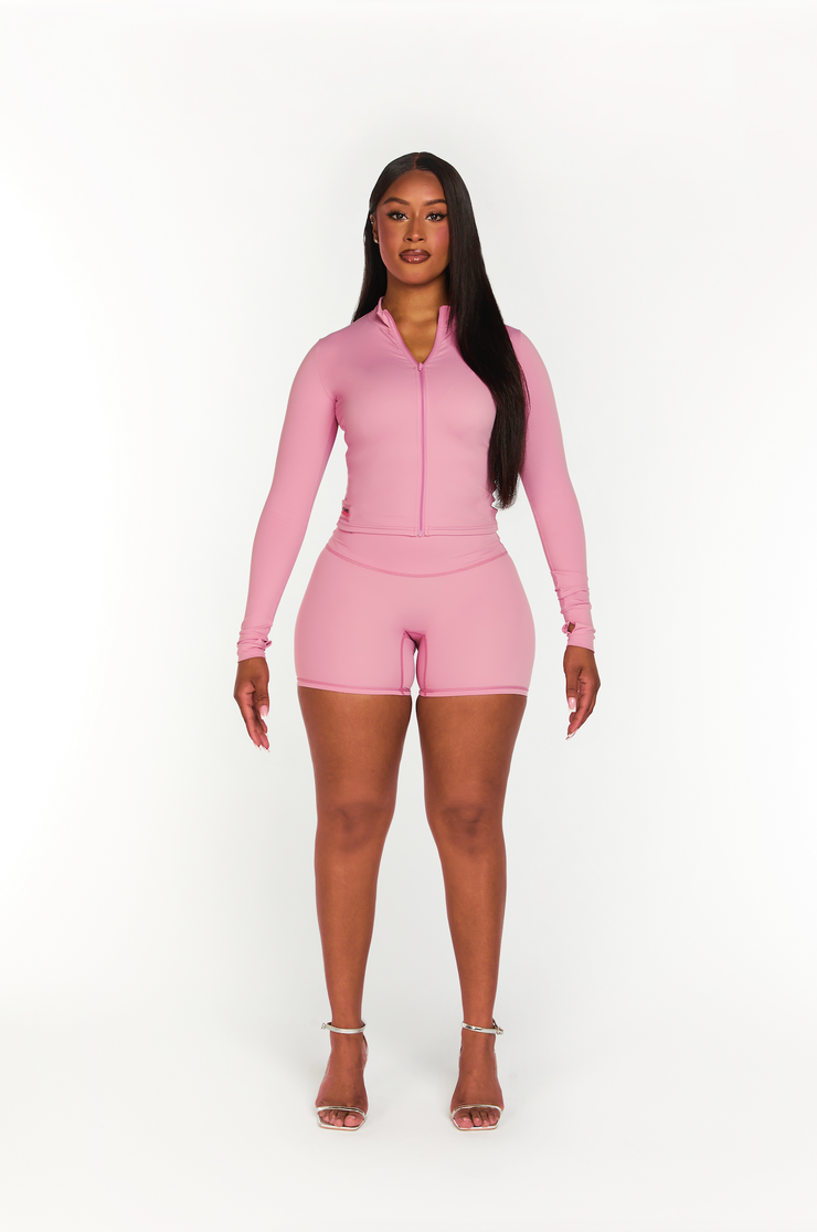 ‘CAS’ Shorts in Blush