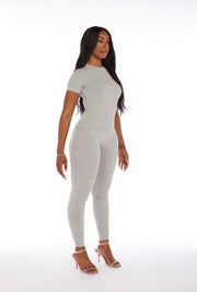 'ZARIAH' Tee In Zinc (PRE-ORDER)