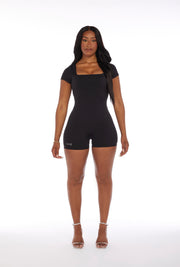 ‘Hottie’ Playsuit in Coal
